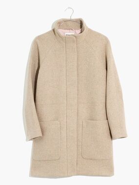 Petite Estate Cocoon Coat in Insuluxe Fabric